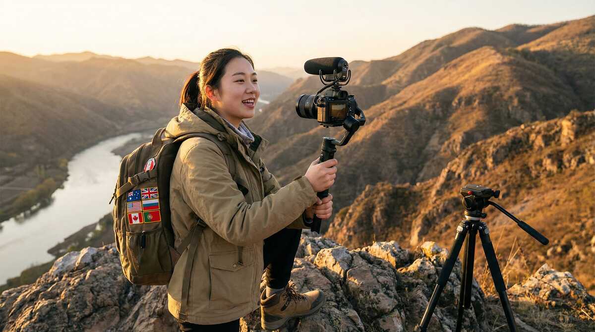 女神视频旅行视频